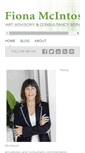 Mobile Screenshot of fionamcintoshart.com.au